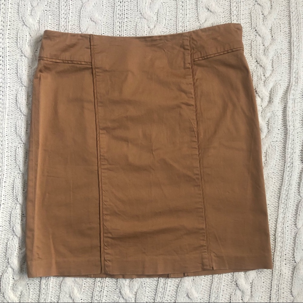 NY & Co. 12 tan above knee skirt EUC